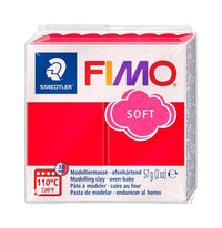 FIMO μαλακός πολυμερής πηλός 57g | Διάφορες αποχρώσεις - Ινδικό κόκκινο