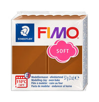 FIMO μαλακός πολυμερής πηλός 57g | Διάφορες αποχρώσεις - Καραμέλα