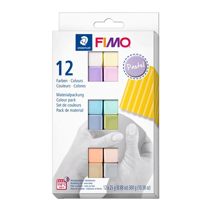 FIMO Soft Pastel Polymer Clay Set