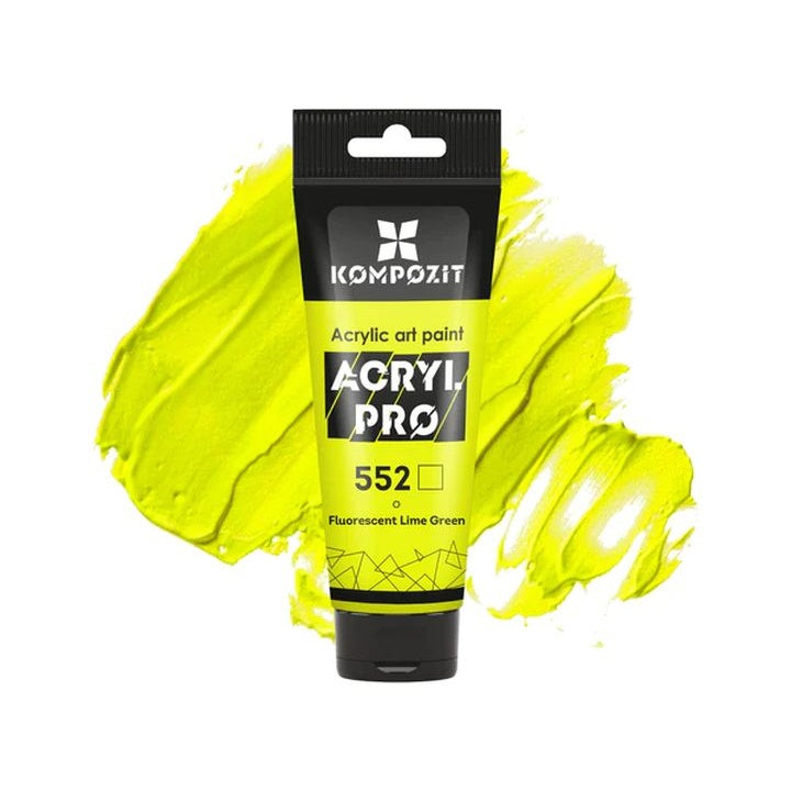 Φθορίζον ακρυλικό χρώμα ACRYL PRO ART Composite 75 ml | διαφορετικές αποχρώσεις