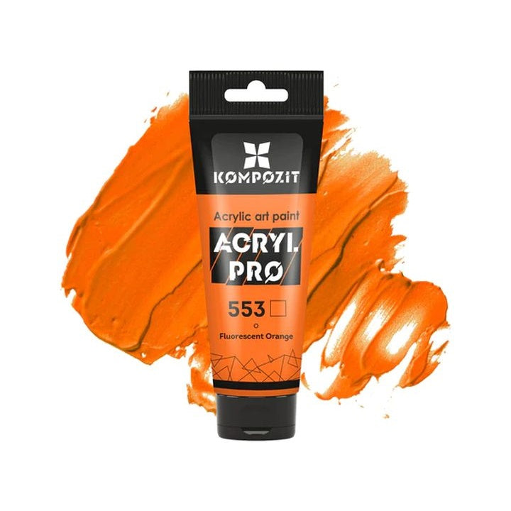 Φθορίζον ακρυλικό χρώμα ACRYL PRO ART Composite 75 ml | διαφορετικές αποχρώσεις