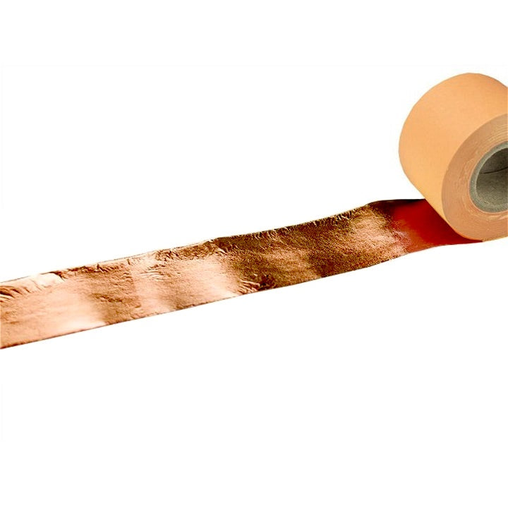 Φύλλα μεταλλικού φύλλου αλουμινίου χαλκού σε ρολό