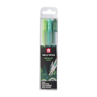 Στυλά gel Sakura Gelly Roll METALLIC - 3 τεμάχεια – 3 τεμ / forest