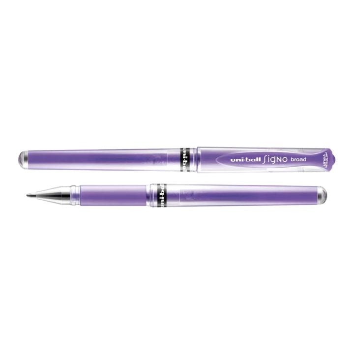 UNI SIGNO UM-153 Gel Pen 1.0 mm – μεταλλικό μωβ