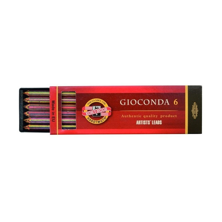 Gioconda Magic Χρωματιστά Μολύβια 5.6mm / Σετ των 6