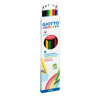 GIOTTO Colors 3.0 εξάγωνες ξυλομπογιές – 6 τμχ