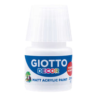 Giotto Decor ακρυλικό χρώμα ματ 25 ml – λευκό