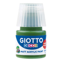 Giotto Decor ακρυλικό χρώμα ματ 25 ml – πράσινο του δάσους