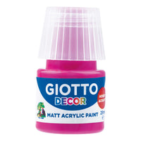 Giotto Decor ακρυλικό χρώμα ματ 25 ml – ματζέντα