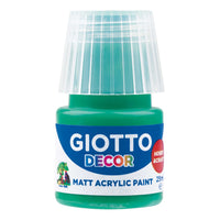 Giotto Decor ακρυλικό χρώμα ματ 25 ml – σμαραγδί πράσινο