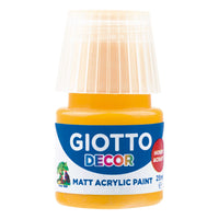 Giotto Decor ακρυλικό χρώμα ματ 25 ml – σκούρο κίτρινο