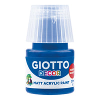 Giotto Decor ακρυλικό χρώμα ματ 25 ml – ουλτραμαρίν μπλε