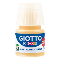 Giotto Decor ακρυλικό χρώμα ματ 25 ml – χρυσοκίτρινο