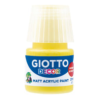 Giotto Decor ακρυλικό χρώμα ματ 25 ml – κίτρινο