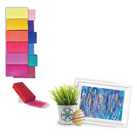 GIOTTO Decor Wax μπλοκ κηρομπογιάς για όλες τις επιφάνειες 12 τμχ