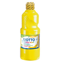 GIOTTO School Paint πλενόμενη τέμπερα 500 ml – κίτρινο
