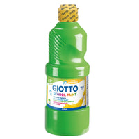 GIOTTO School Paint πλενόμενη τέμπερα 500 ml – πράσινο του γρασιδιού