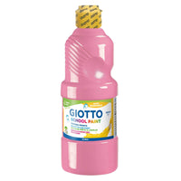 GIOTTO School Paint πλενόμενη τέμπερα 500 ml – ροζ