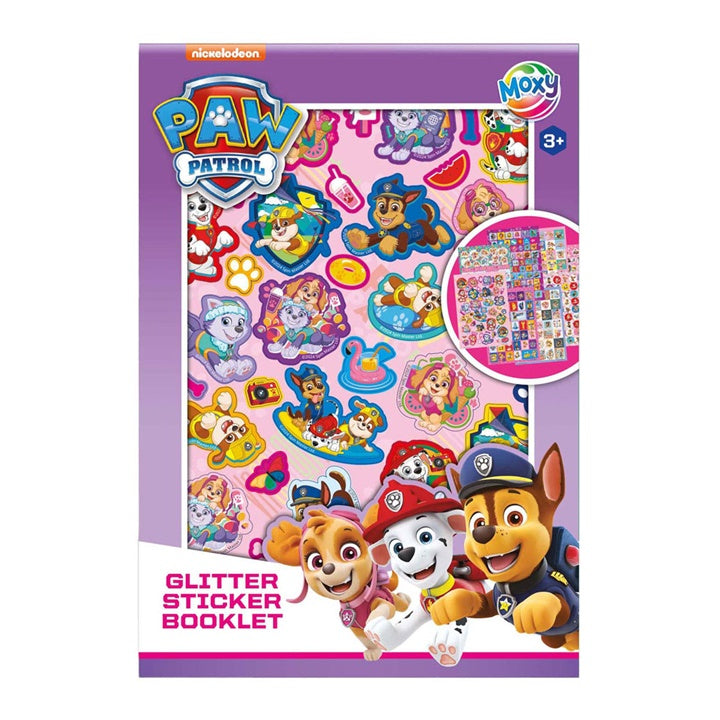 Glitter αυτοκόλλητο βιβλίο Paw Patrol A5
