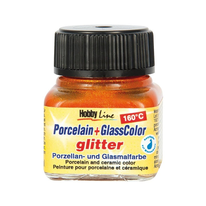 Glitter Paint για πορσελάνη και γυαλί 20 ml | Διάφορες αποχρώσεις