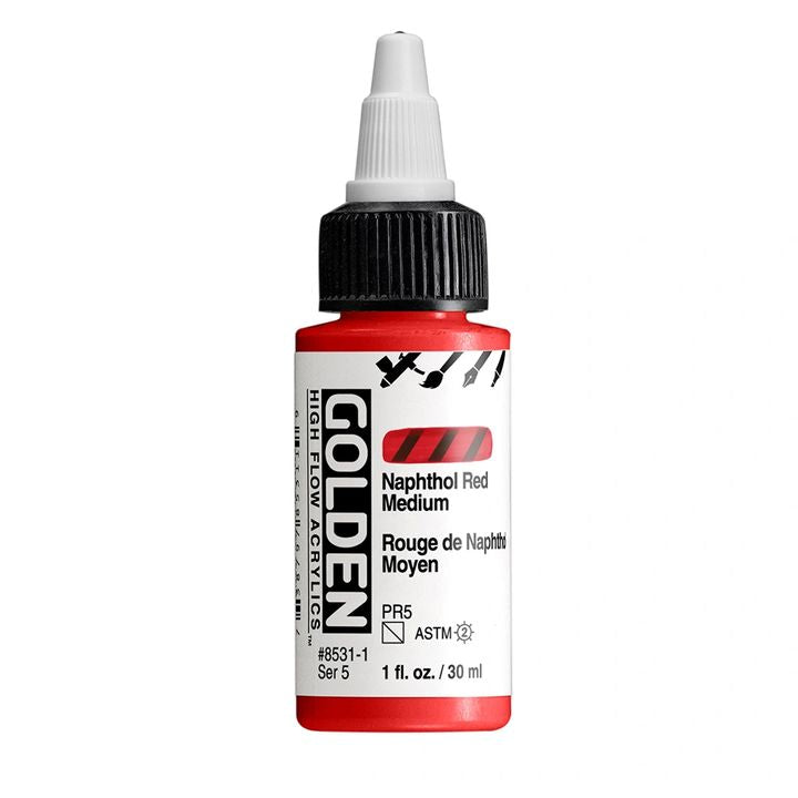 GOLDEN Ακρυλικό χρώμα υψηλής ροής 30 ml | Διάφορες αποχρώσεις