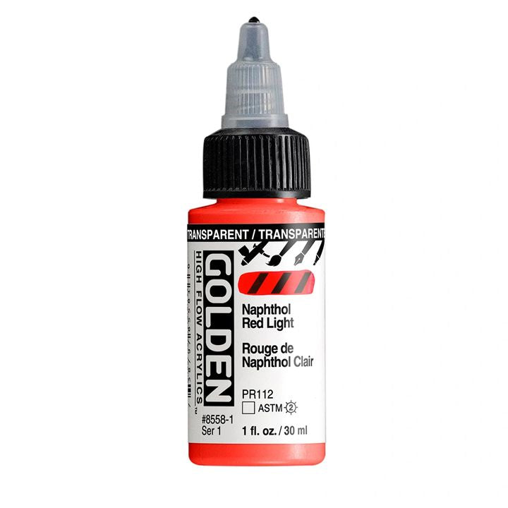 GOLDEN Ακρυλικό χρώμα υψηλής ροής 30 ml | Διάφορες αποχρώσεις