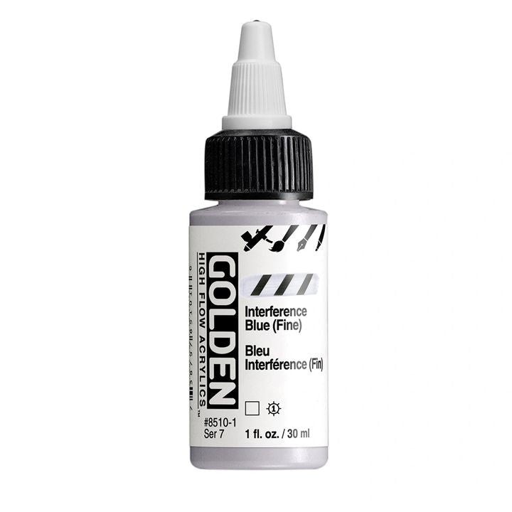 GOLDEN Ακρυλικό χρώμα υψηλής ροής παρεμβολής 30 ml | Διάφορες αποχρώσεις