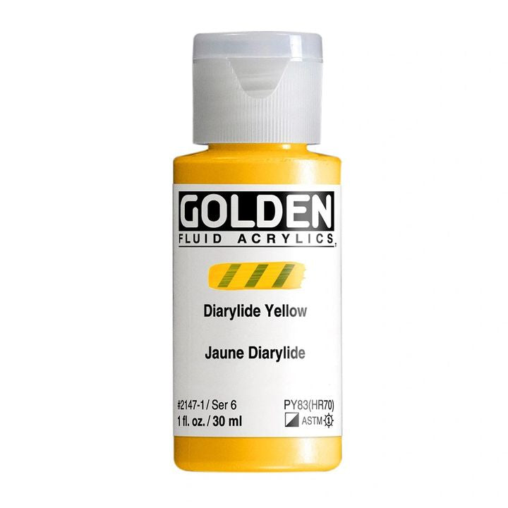 GOLDEN Fluid Acrylic Paint 30 ml | Διάφορα χρώματα