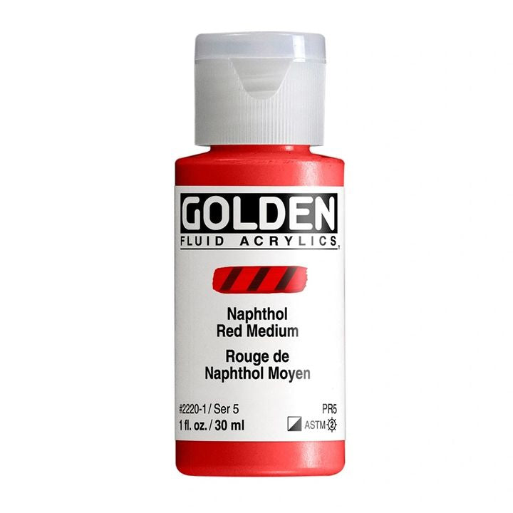GOLDEN Fluid Acrylic Paint 30 ml | Διάφορα χρώματα