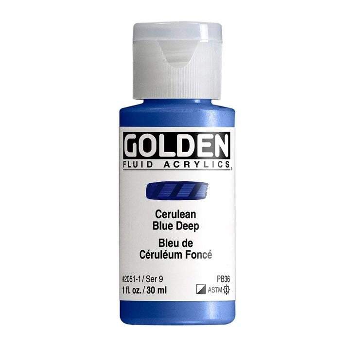 GOLDEN Fluid Acrylic Paint 30 ml | Διάφορα χρώματα