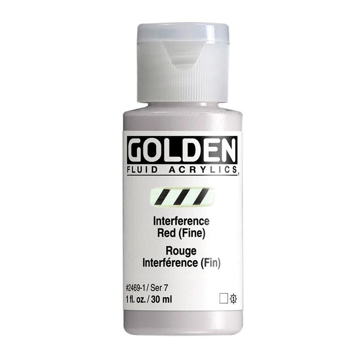 GOLDEN Fluid Interference Ακρυλικό χρώμα 30 ml | Διάφορα χρώματα