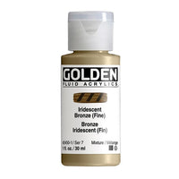 GOLDEN Fluid ιριδίζουσα ακρυλική μπογιά | Διάφορα χρώματα