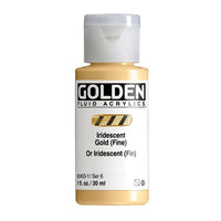 GOLDEN Fluid ιριδίζουσα ακρυλική μπογιά | Διάφορα χρώματα