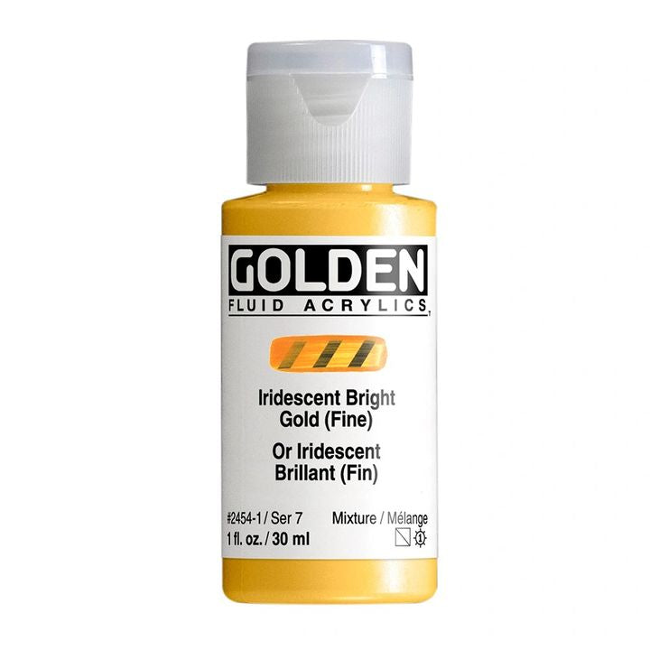 GOLDEN Fluid ιριδίζουσα ακρυλική μπογιά | Διάφορα χρώματα