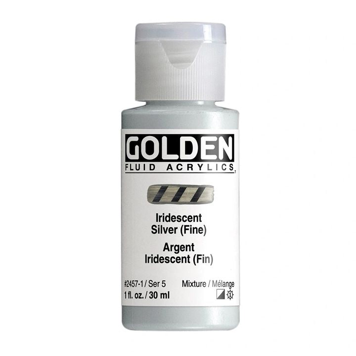 GOLDEN Fluid ιριδίζουσα ακρυλική μπογιά | Διάφορα χρώματα