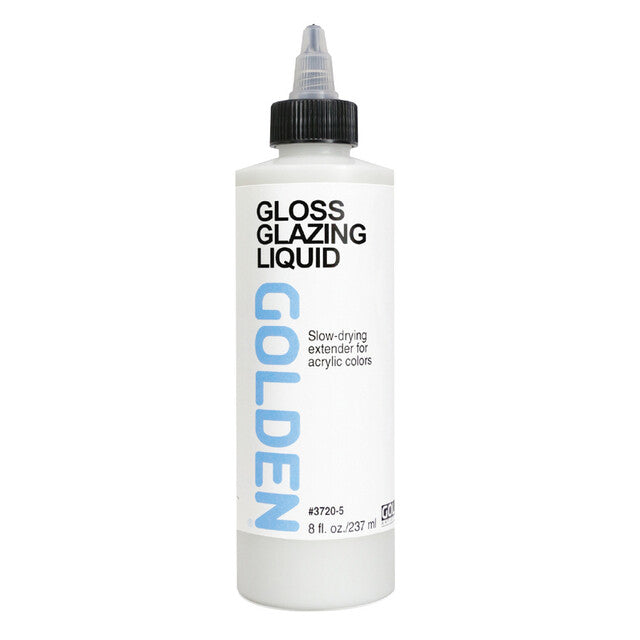 GOLDEN Gloss Glazing Liquid υγρό γυαλιστερό μέσο για ακρυλικά γλασάρισμα