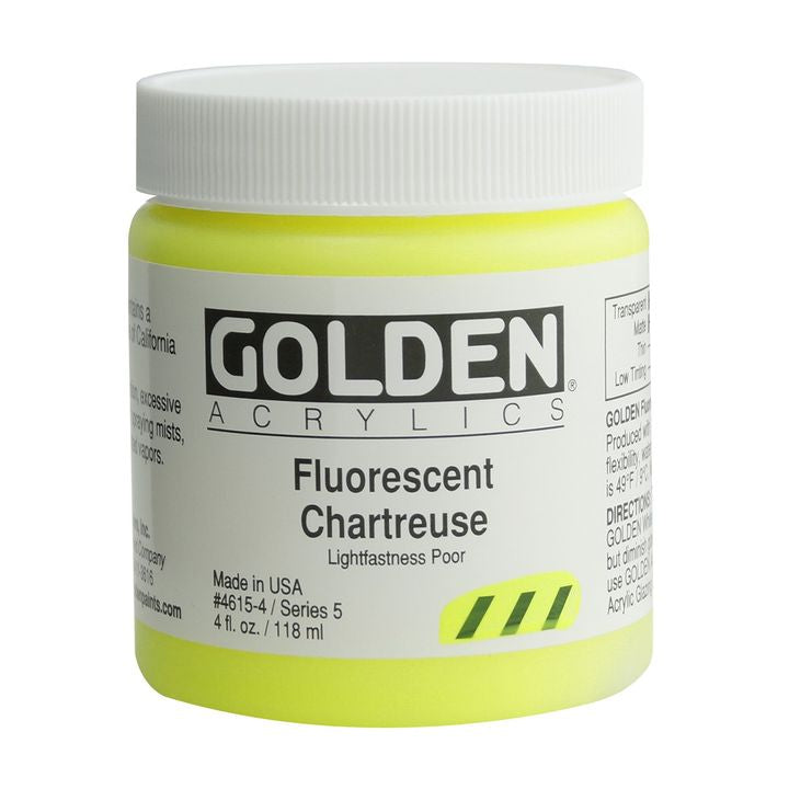 GOLDEN Heavy Body Fluorescent ακρυλικό χρώμα | Διάφορα χρώματα
