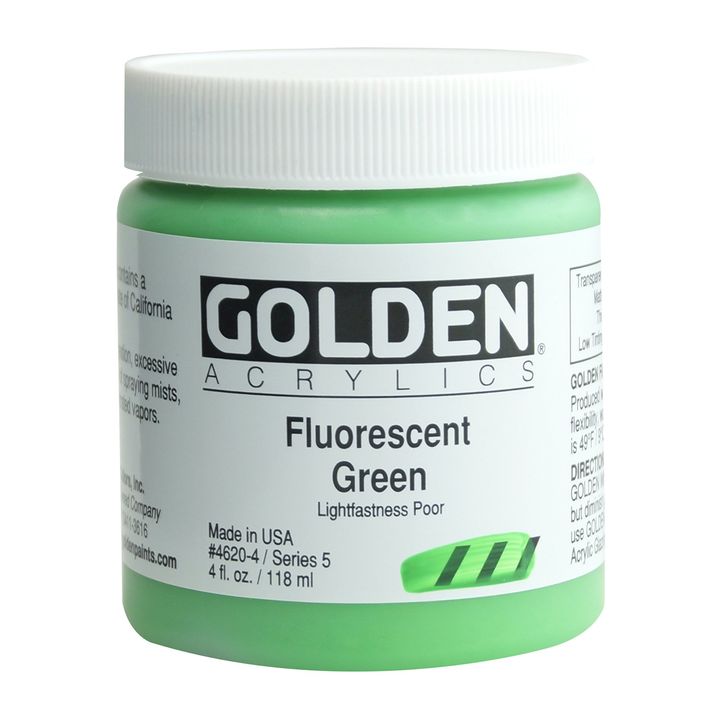 GOLDEN Heavy Body Fluorescent ακρυλικό χρώμα | Διάφορα χρώματα