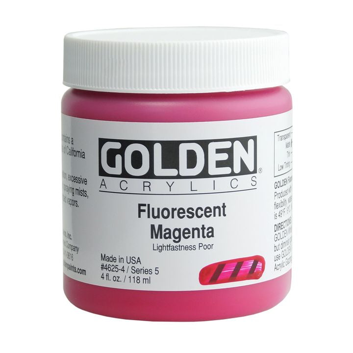 GOLDEN Heavy Body Fluorescent ακρυλικό χρώμα | Διάφορα χρώματα