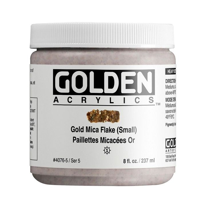 GOLDEN Heavy Body Mica Flake ακρυλικό χρώμα | Διάφορα χρώματα