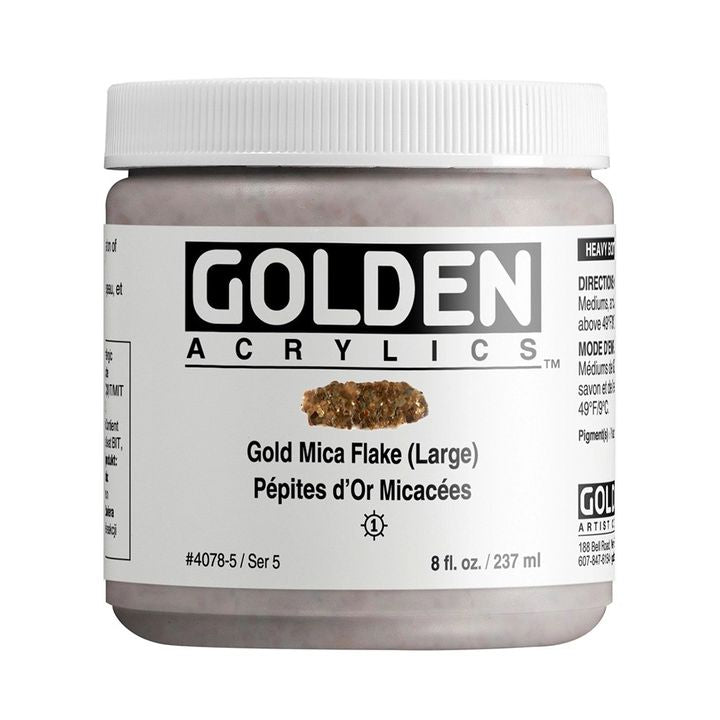 GOLDEN Heavy Body Mica Flake ακρυλικό χρώμα | Διάφορα χρώματα