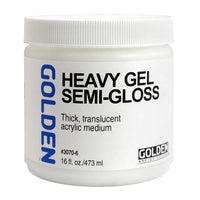 GOLDEN Heavy Gel Semi-Gloss πυκνό ακρυλικό τζελ ημιγυαλιστερό