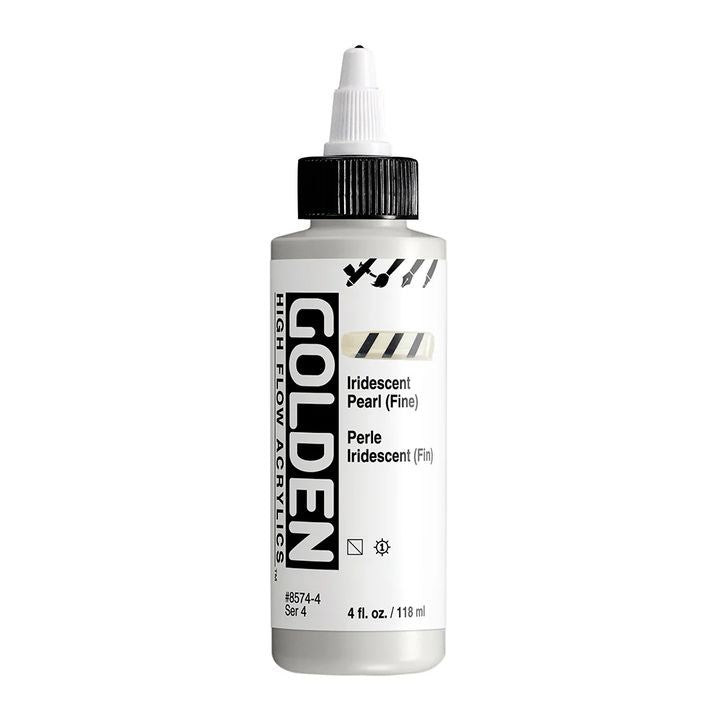 GOLDEN High Flow ιριδίζουσα ακρυλική μπογιά 118 ml | Διάφορες αποχρώσεις