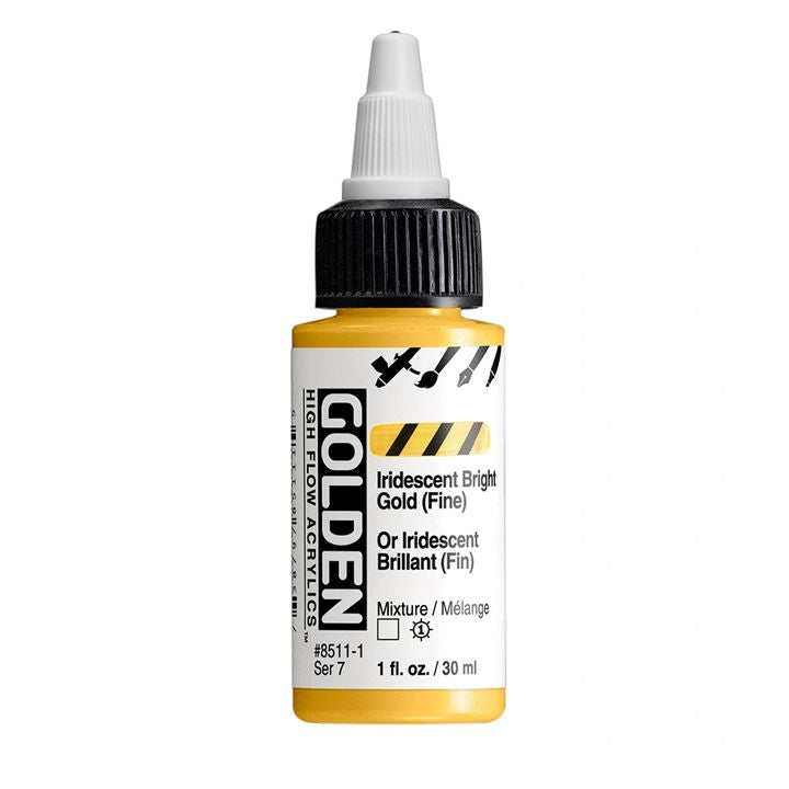 GOLDEN High Flow ιριδίζουσα ακρυλική μπογιά 30 ml | Διάφορες αποχρώσεις