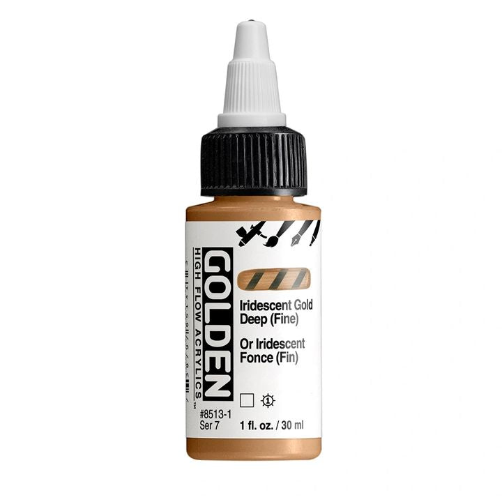 GOLDEN High Flow ιριδίζουσα ακρυλική μπογιά 30 ml | Διάφορες αποχρώσεις