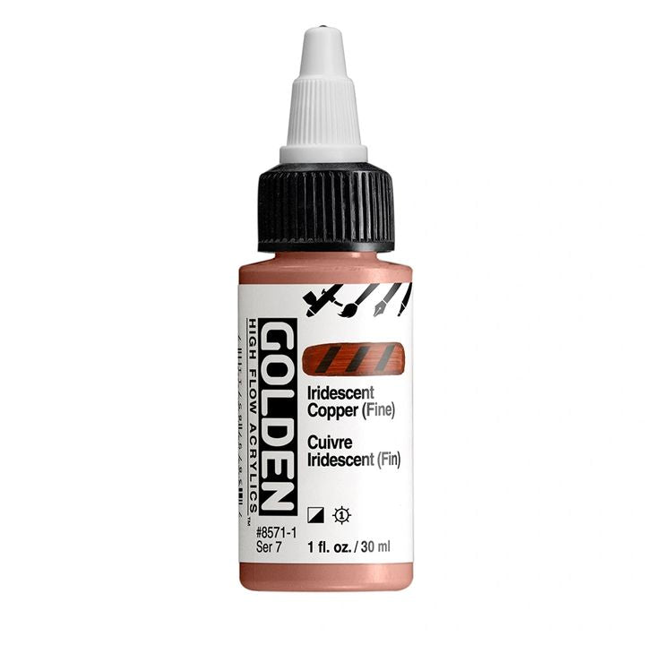GOLDEN High Flow ιριδίζουσα ακρυλική μπογιά 30 ml | Διάφορες αποχρώσεις