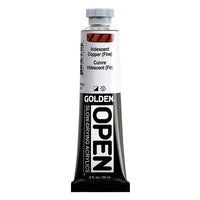 GOLDEN OPEN Ακρυλικό χρώμα ιριδίζοντος χρώματος αργής ξήρανσης
