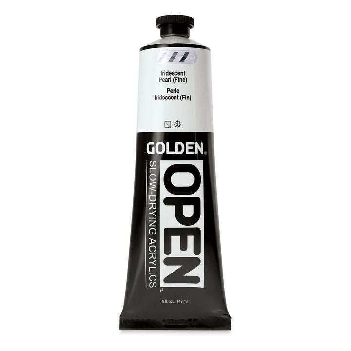 GOLDEN OPEN Ακρυλικό χρώμα αργά στεγνώνοντος ιριδίζοντος χρώματος 148 ml | Διάφορες αποχρώσεις
