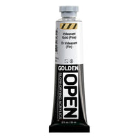 GOLDEN OPEN Ακρυλικό χρώμα ιριδίζοντος χρώματος αργής ξήρανσης | Διάφορες αποχρώσεις