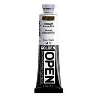 GOLDEN OPEN Ακρυλικό χρώμα ιριδίζοντος χρώματος αργής ξήρανσης | Διάφορες αποχρώσεις